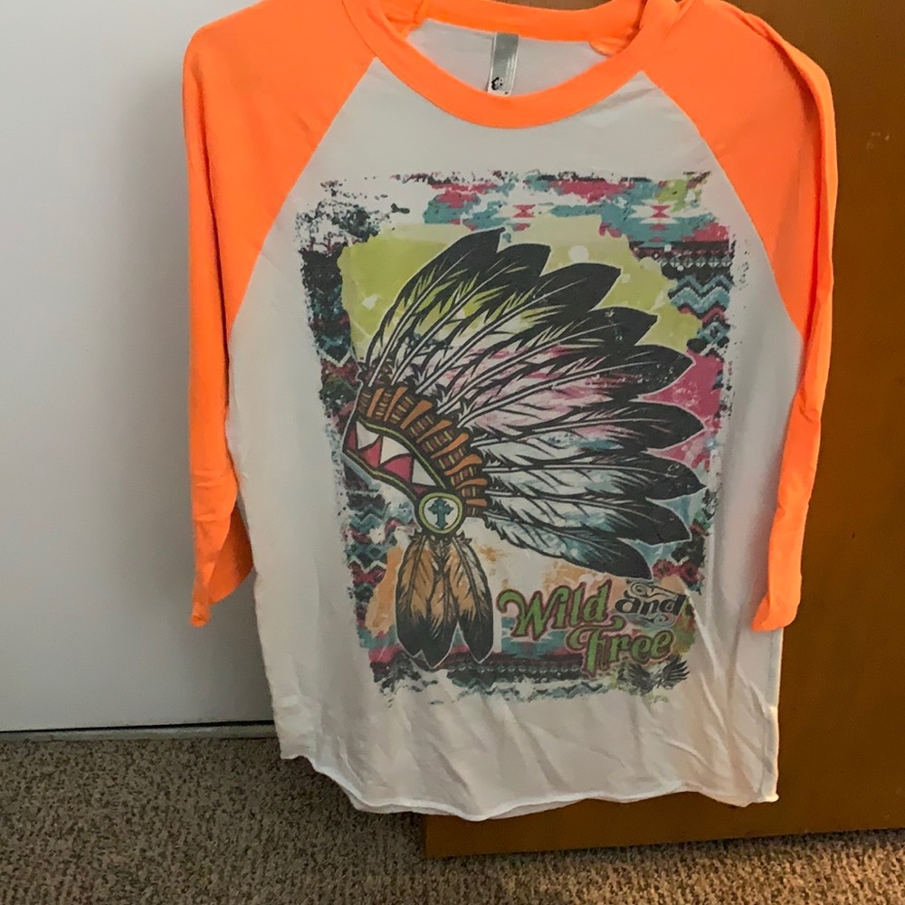 American Apparel 3/4 sleeve shirt
